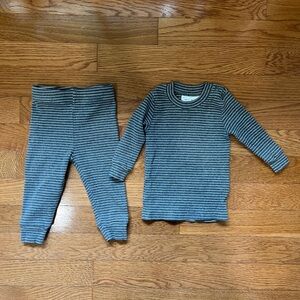 Mebie Baby Striped Baby Set